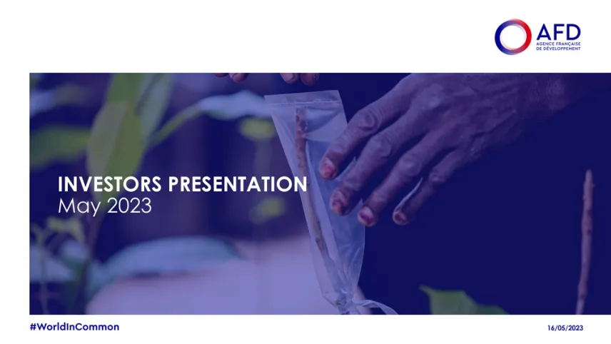 AFD's Presentation to Investors (May 2023)