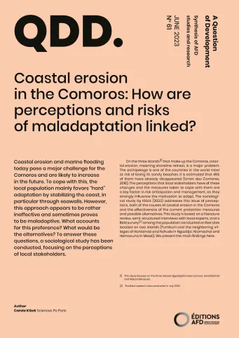 Coastal erosion in the Comoros QDD 61 VA