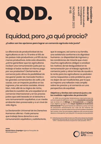 Equidad, pero a qué precio?