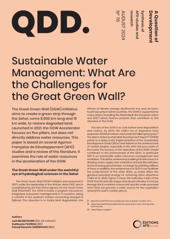 Couv https://www.afd.fr/en/ressources/sustainable-water-management-what-are-challenges-great-green-wall