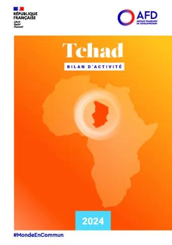 Couverture bilan d'activité Tchad 2024