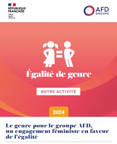 Infographie - Notre activité en faveur de l'égalité de genre en 2024